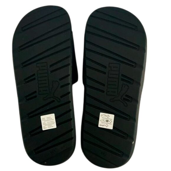 NWT PUMA AUTHENTIC COOL CAT SPORT MENS BLACK RED SLIP ON SLIDES SANDALS SIZE 7 9 - Picture 3 of 3